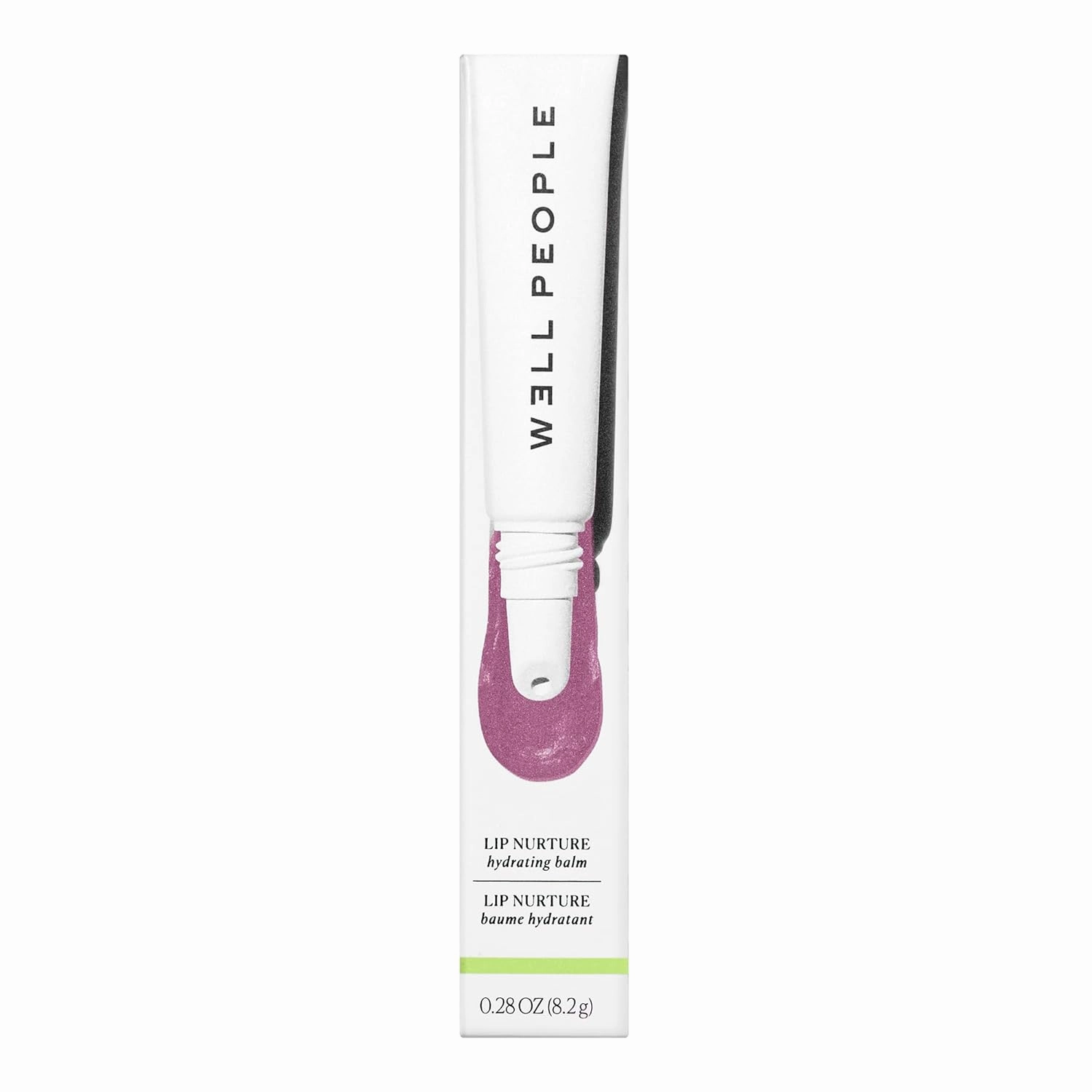 Well People Lip Nurture Hydrating Balm, Lip Balm For Hydration & Vibrant Sheer Color, Soothes & Softens Lips, Vegan & Cruelty-free, Lush Lilac