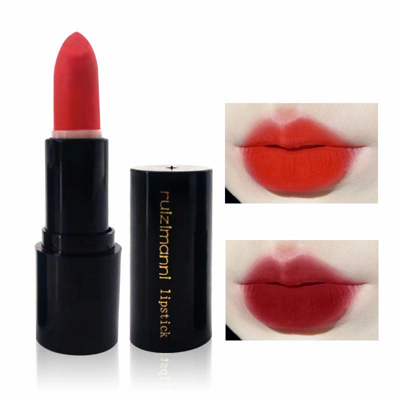 Wholesale small pepper chocolate velvet caramel color matte matte lipstick JDC-MK-Minf004