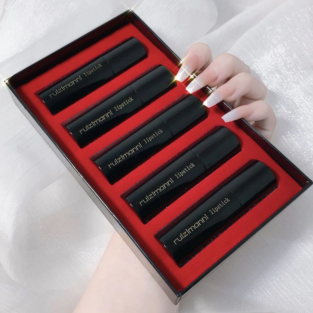 Wholesale small pepper chocolate velvet caramel color matte matte lipstick JDC-MK-Minf004