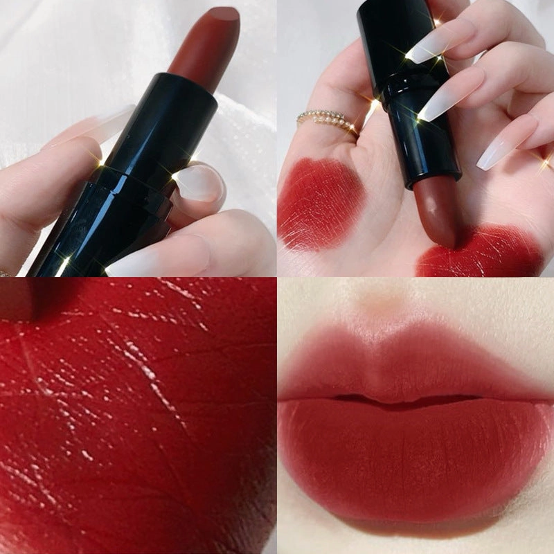 Wholesale small pepper chocolate velvet caramel color matte matte lipstick JDC-MK-Minf004