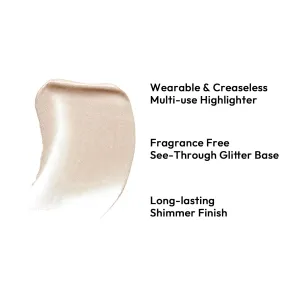 Wink Eye Shimmer I Light - Versatile Illuminator, Highlighter, Buildable Eye Shadow, Adds Radiant Glow for Eyes and Face, 6g (04 Minute Nude)