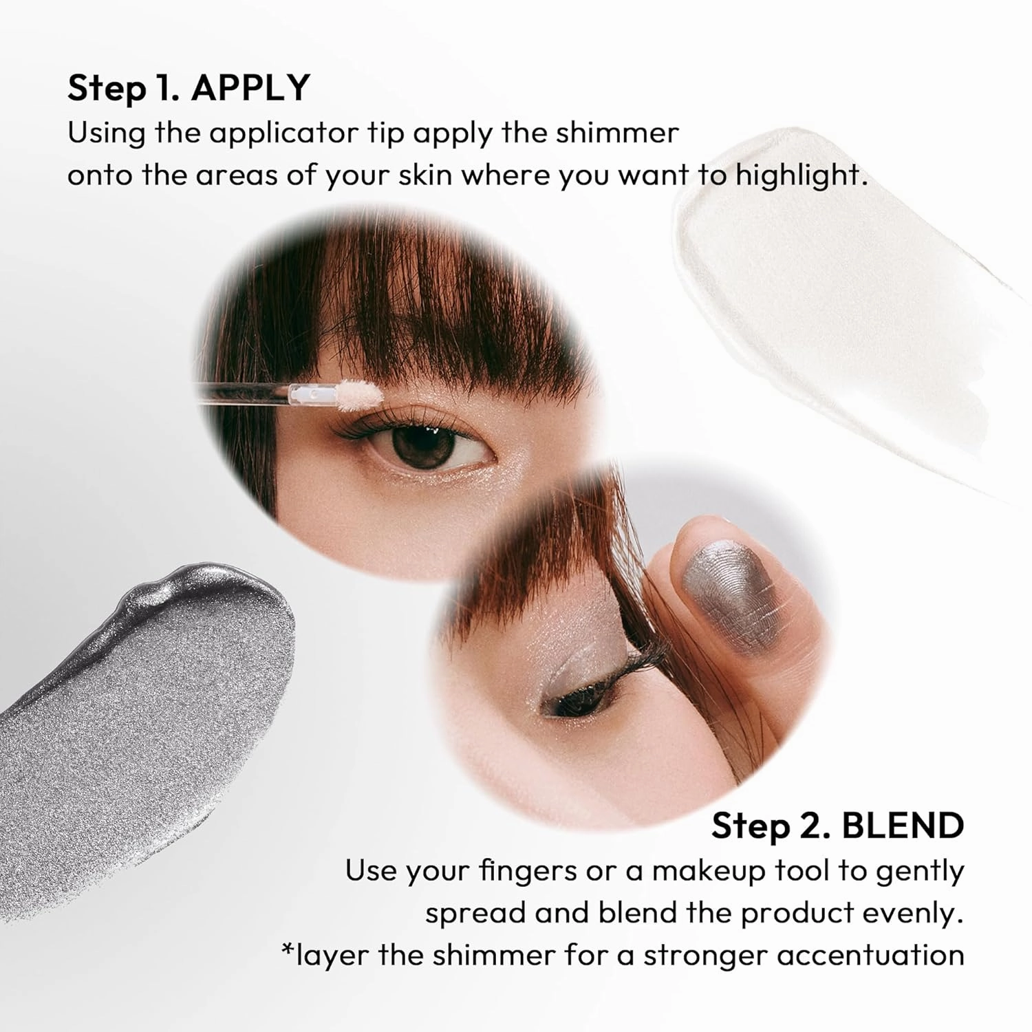 Wink Eye Shimmer I Light - Versatile Illuminator, Highlighter, Buildable Eye Shadow, Adds Radiant Glow for Eyes and Face, 6g (05 Sunset Mauve)