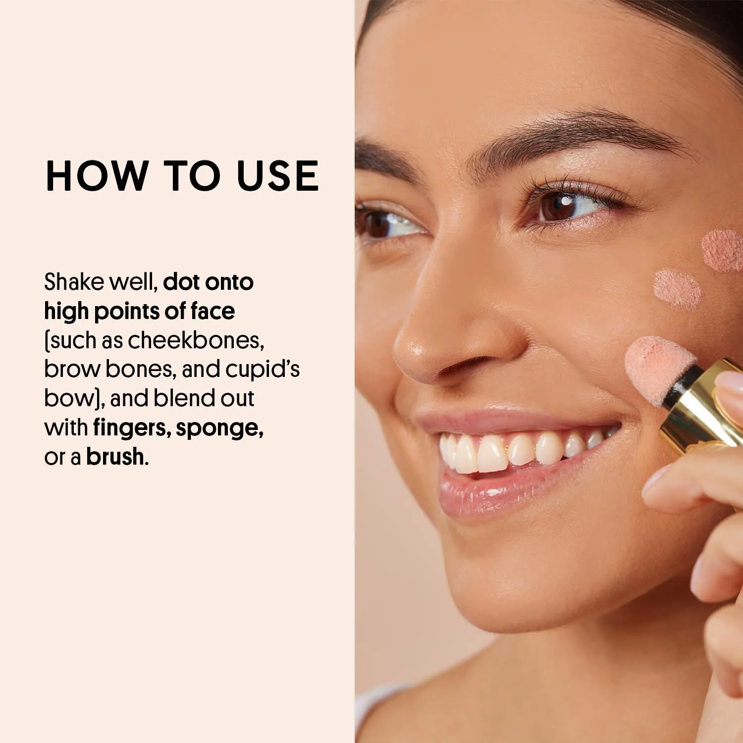 Winky Lux Cheeky Rose Liquid Highlighter, Gel-Cream Highlighter, Blush Topper, Shimmer Blush Finish, Buildable Glow, Long-Lasting Weightless Formula, Angel