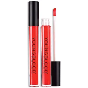 Youngblood Mineral Cosmetics Natural High-Shine Lipgloss, Guava | High Shine Non-Sticky Finish Hydrating Lipgloss