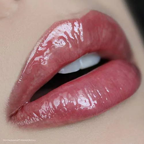 Youngblood Mineral Cosmetics Natural High-Shine Lipgloss, Guava | High Shine Non-Sticky Finish Hydrating Lipgloss
