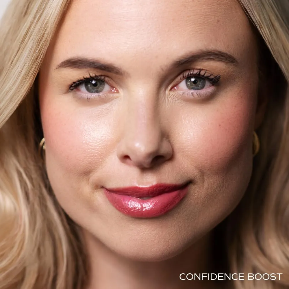 Your Best Self Peptide Hydrating Lip Gloss - Coral Pink - Confidence Boost Color