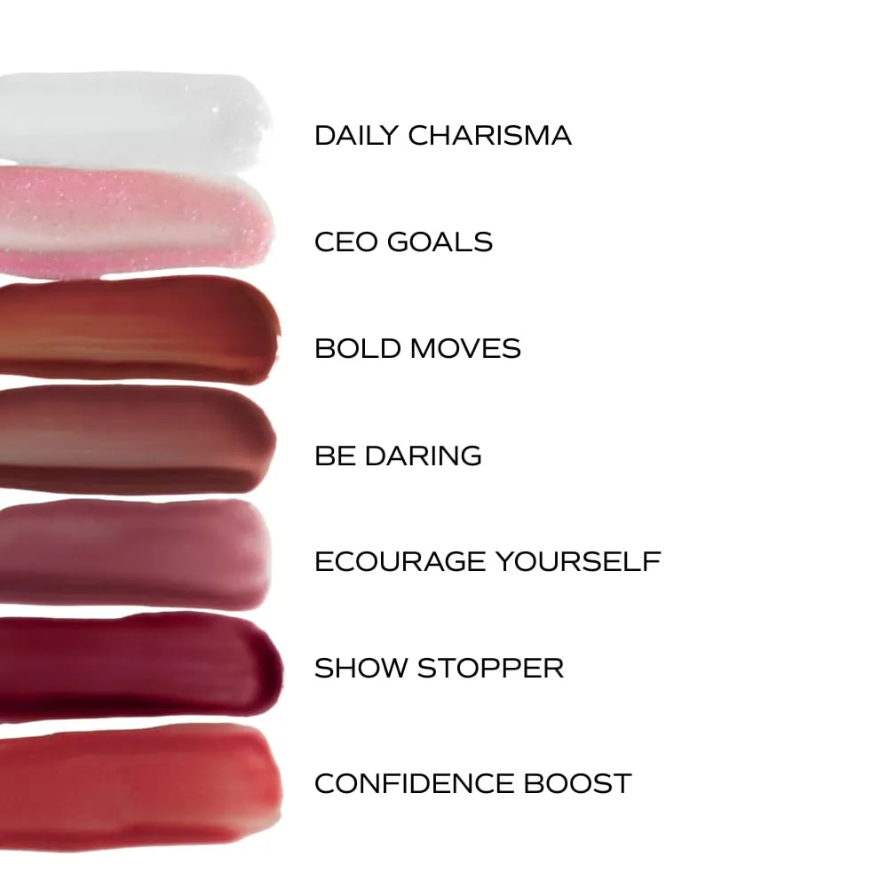 Your Best Self Peptide Hydrating Lip Gloss - Coral Pink - Confidence Boost Color