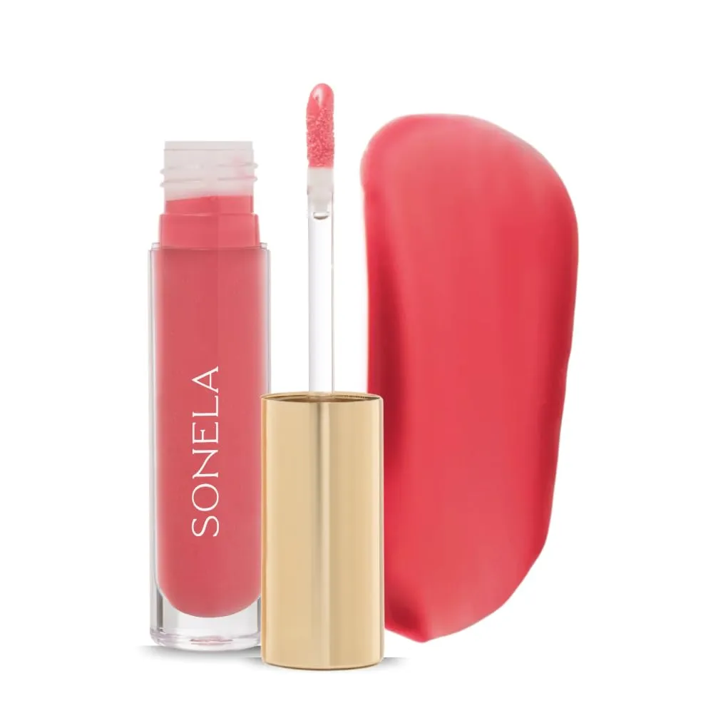 Your Best Self Peptide Hydrating Lip Gloss - Coral Pink - Confidence Boost Color