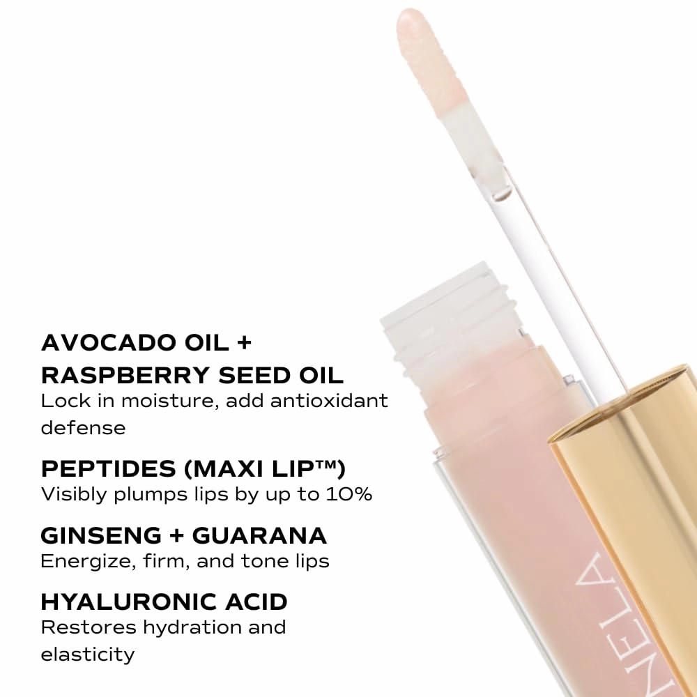 Your Best Self Peptide Hydrating Lip Gloss - Clear - Daily Charisma