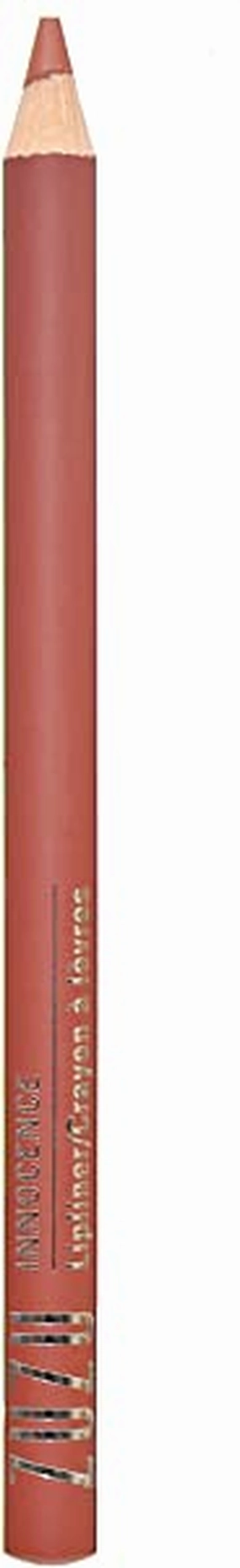 ZUZU LUXE Lip Pencil (Innocence- Nude Pink/Neutral), Lipliner Infused with Jojoba Seed Oil,Aloe for ultra hydrated lips. Natural, Paraben Free, Vegan, Gluten-free,Cruelty-free, Non GMO,0.04 oz.